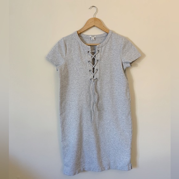 J. Crew Dresses & Skirts - J. Crew Grey T-Shirt Dress Size XS